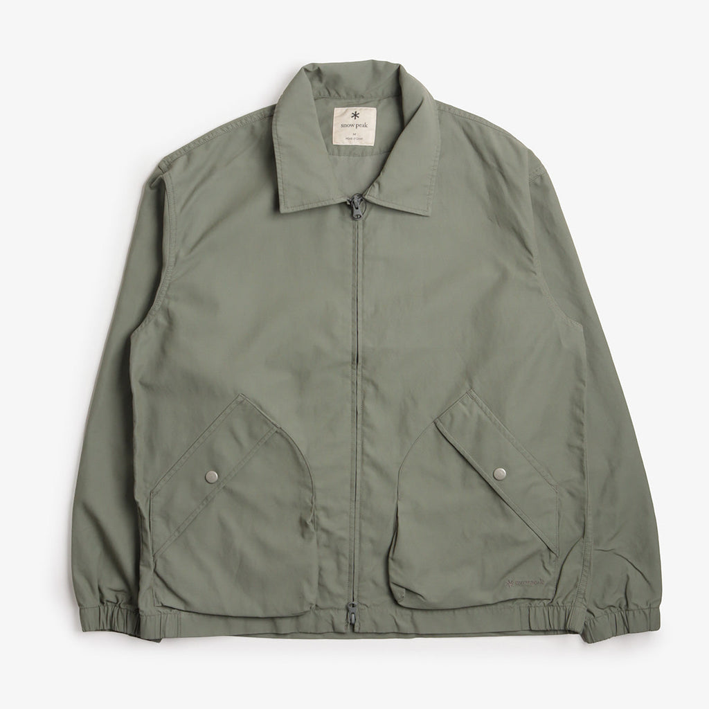 Snow Peak Light Dobby Cloth Harrington Jacket - Hit Edition
