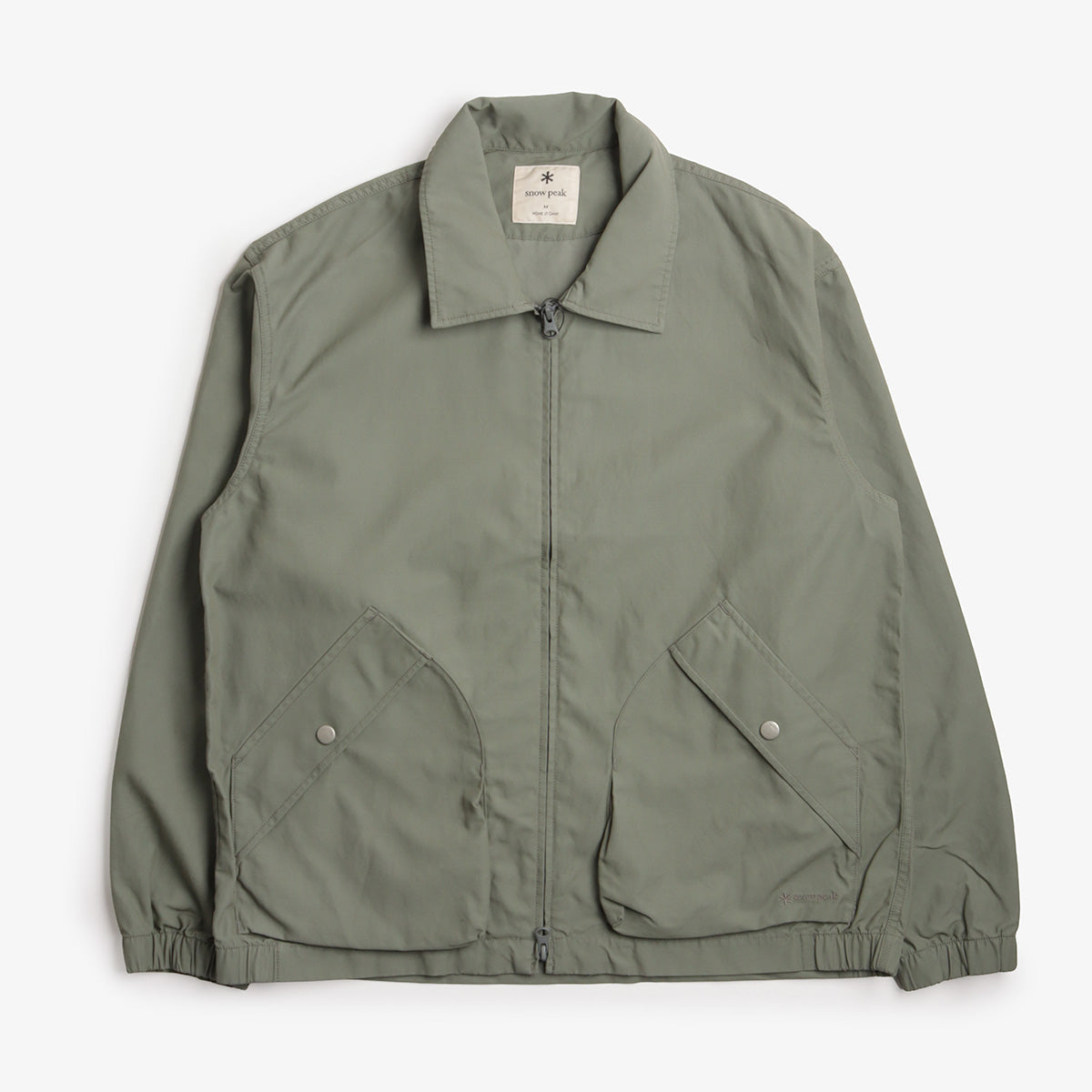 Snow Peak Light Dobby Cloth Harrington Jacket - Hit Edition